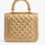 Aurelia Quilted Top-Handle Bag